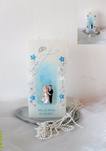Hochzeitskerze,Traukerze,Jubil