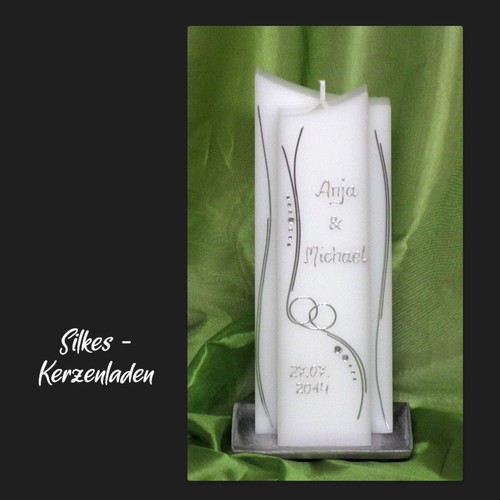 Hochzeitskerze brautkerze - hochzeitskerze, /