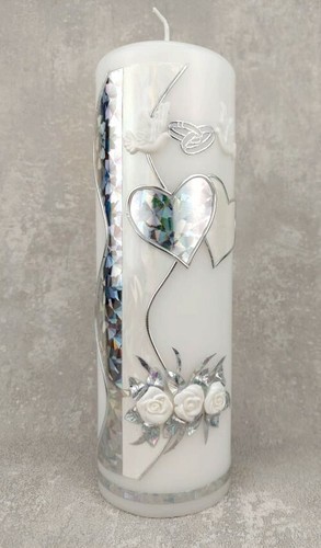 Handmade hochzeitkerze - handmade,