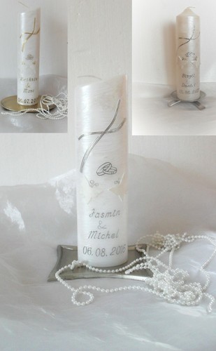 Hochzeitskerze,Traukerze,Jubil