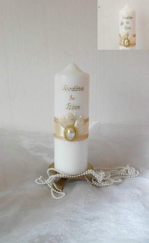 Hochzeitskerze traukerze - hochzeitskerze, ,traukerze