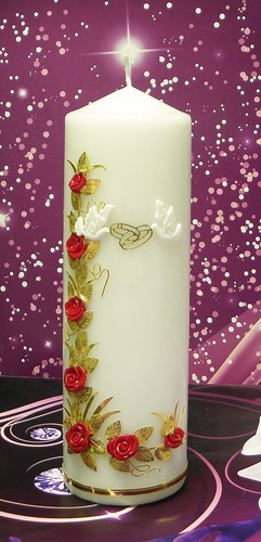 Handmade hochzeitkerze - handmade,