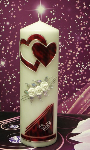 Handmade hochzeitkerze - handmade,