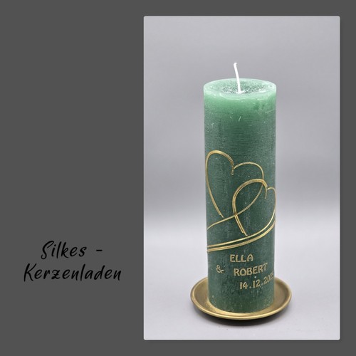 Hochzeitskerze - ♥,