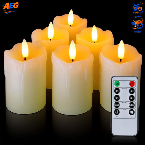 Flammenlose led kerzen - flammenlose,