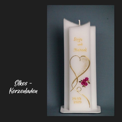 Hochzeitskerze brautkerze - hochzeitskerze, /