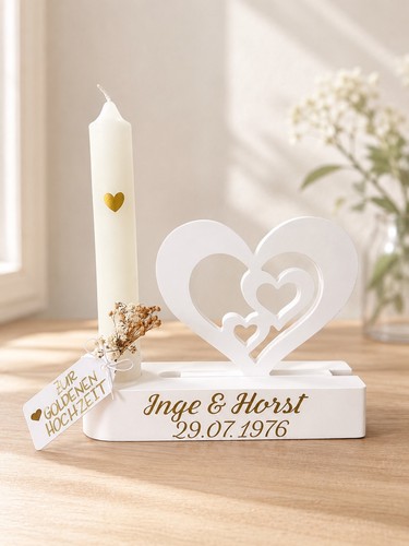 Goldene hochzeit geschenk - goldene,
