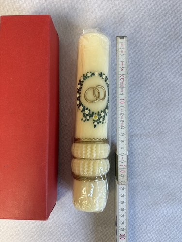 Vintage hochzeitskerze - vintage,