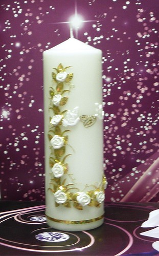 Handmade hochzeitkerze - handmade,