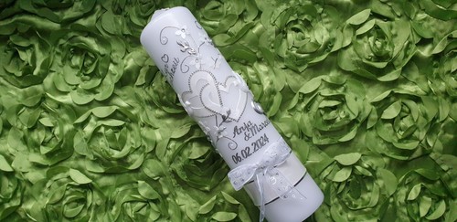 Hochzeitskerze größe 250mm - größe,