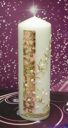 Handmade hochzeitkerze - handmade,