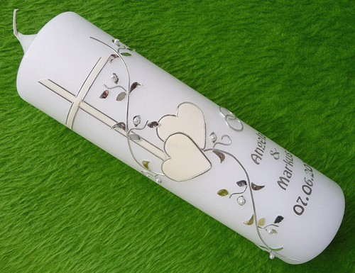 Hochzeitskerze jubiläumskerze - hochzeitskerze,
