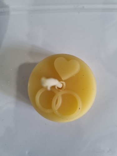 Hochzeitskerze teelicht im - teelicht,
