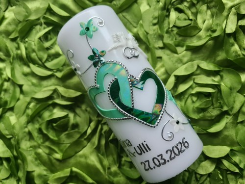 Hochzeitskerze gastgeschenk - hochzeitskerze, /gastgeschenk