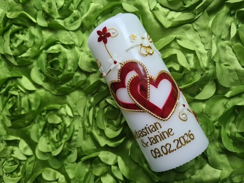 Hochzeitskerze gastgeschenk - hochzeitskerze, /gastgeschenk