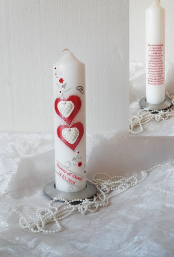 Hochzeitskerze,Traukerze-3D