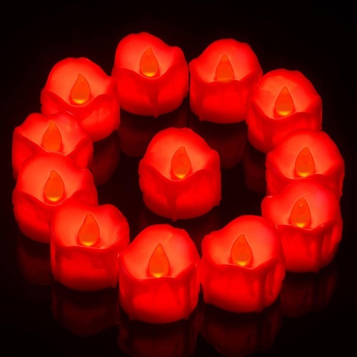 Led teelichter 12er set - led,
