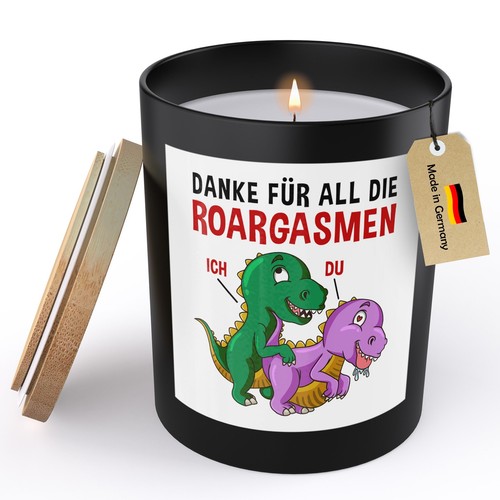 Jahrestag geschenk spruchkerze - geschenk,