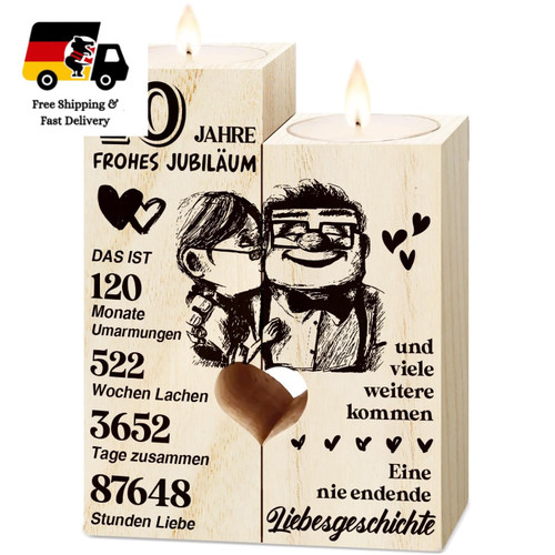 Kerzenständer holz - holz, 10