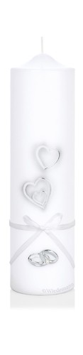 Hochzeitskerze 250x70mm mit